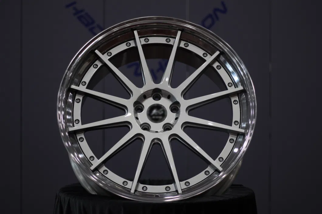 Hadison HD2p1046 for Work Design Custom Polished Deep Lip 2/3 Pieces Forged Alloy Wheel Rim 17"18" 19" 20" 21" 22" 23 "24" Inch